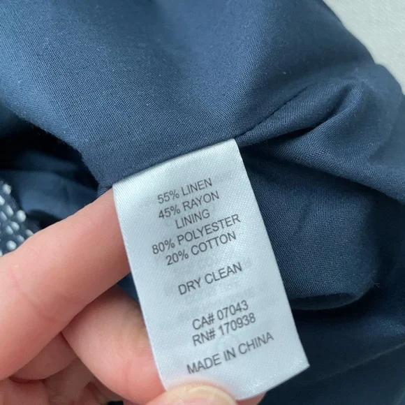 House of Harlow 1960 polka dot linen blend dress - Picture 4 of 4